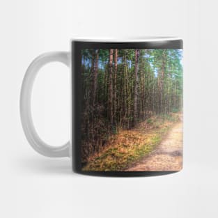 Forest Path Through the Trees Mug